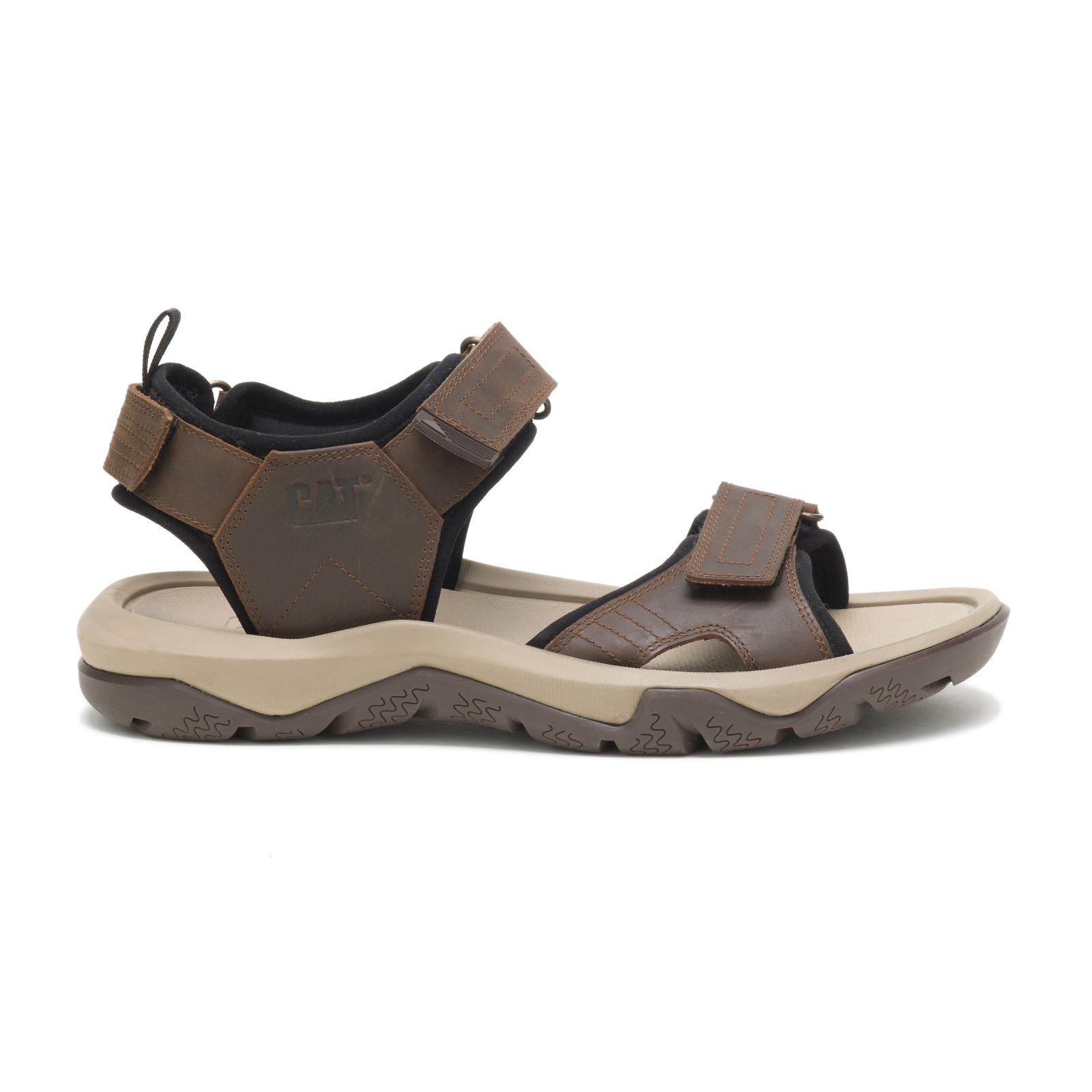 Caterpillar Sandals UAE - Caterpillar Waylon Mens - Chocolate Brown GICQRL942